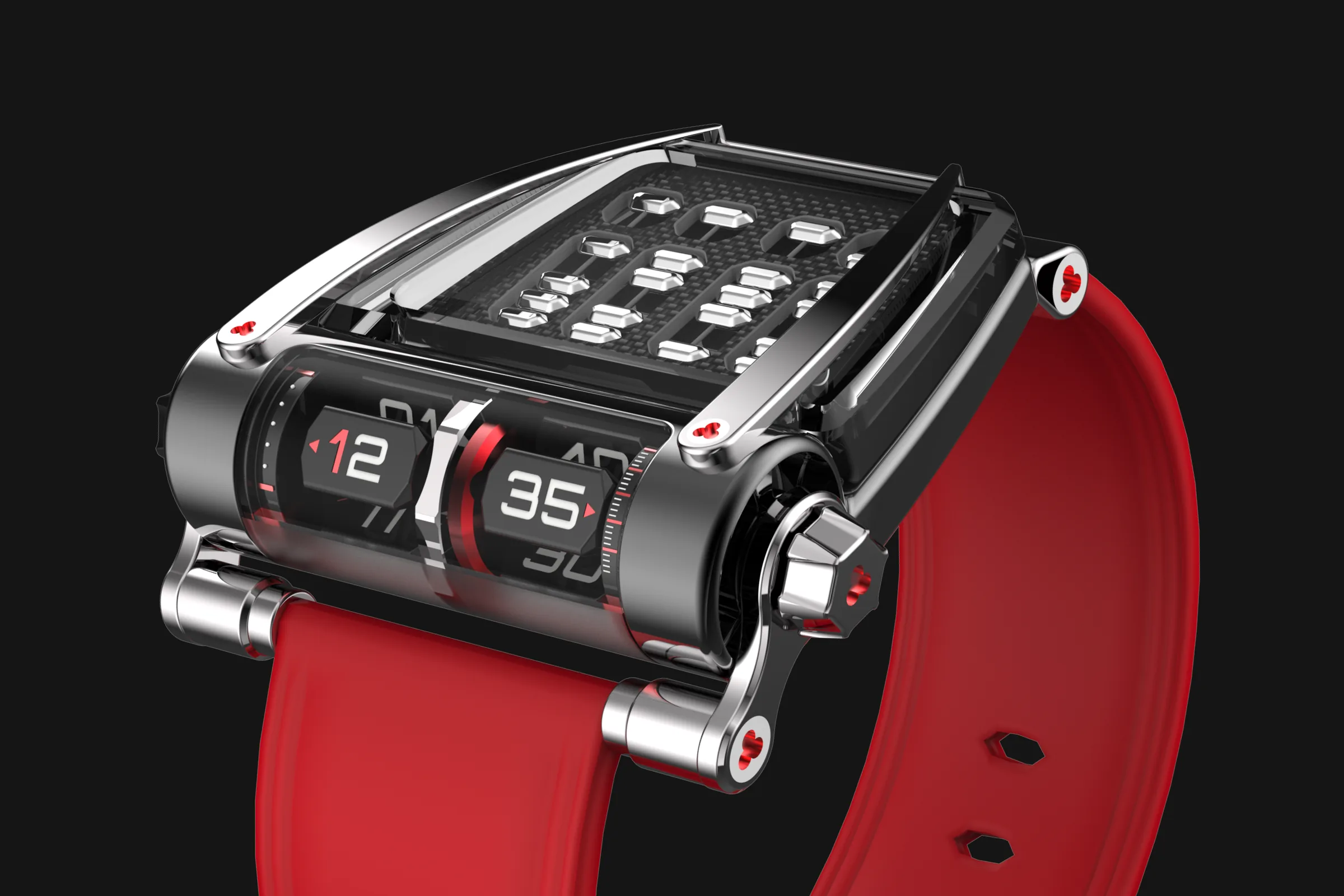 Abacus Watch: Five thousand years of counting, worn on the wrist.