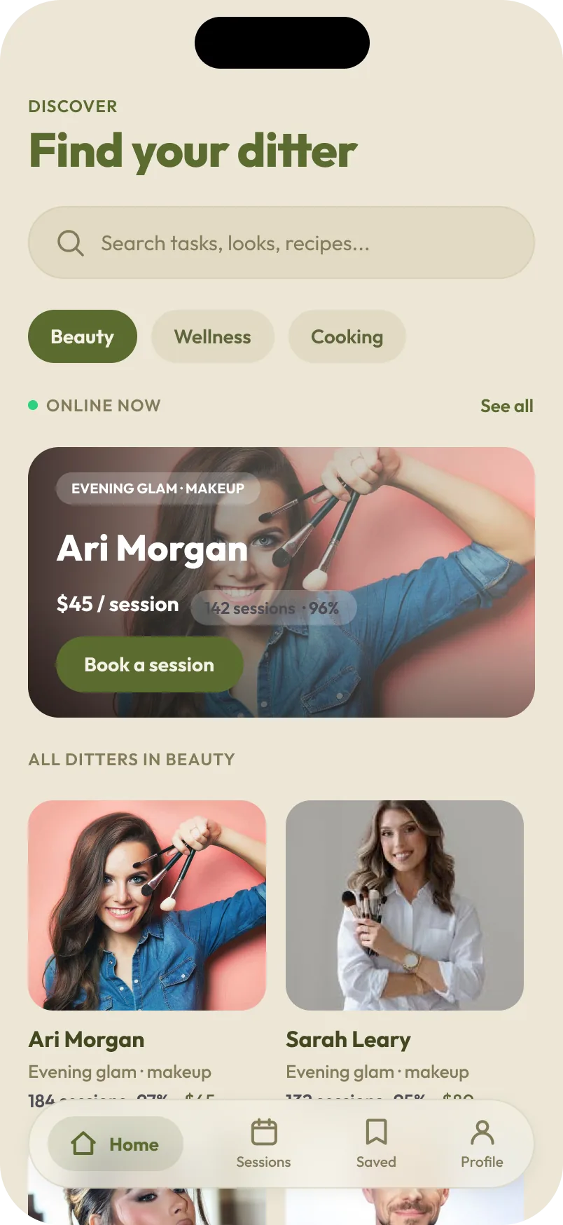 Buyer: Discover Page